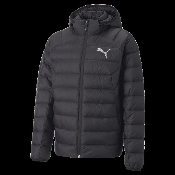 Svart Packlite Dunjakke Ungdom Puma På Salg