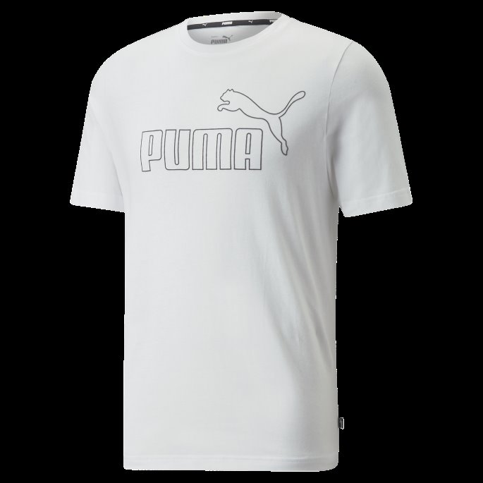 Hvite Nødvendigheter Forhøyet Herre-t-skjorte Puma På Salg