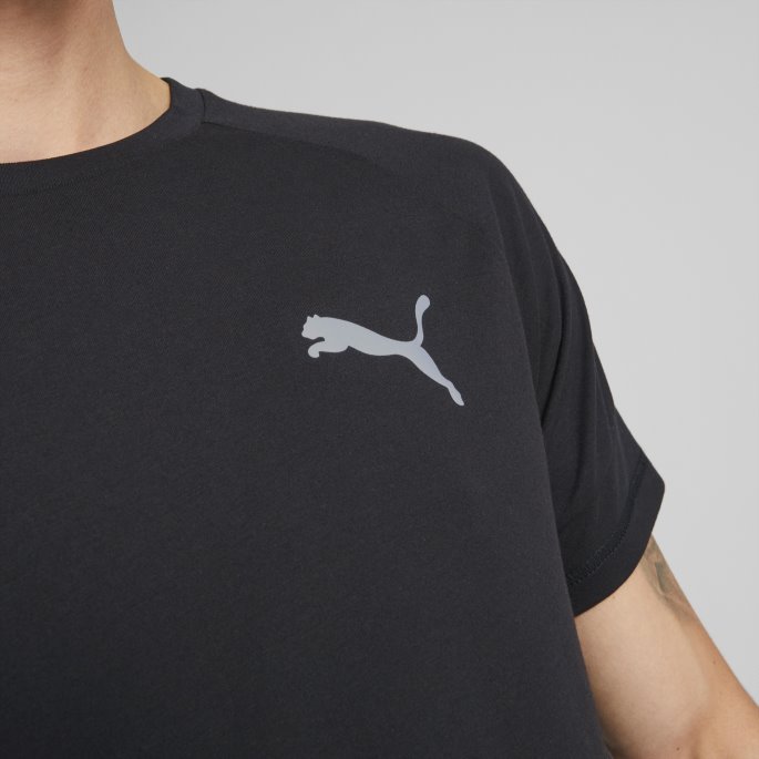 Puma På Tilbud Evostripe T-skjorte Herre Svart