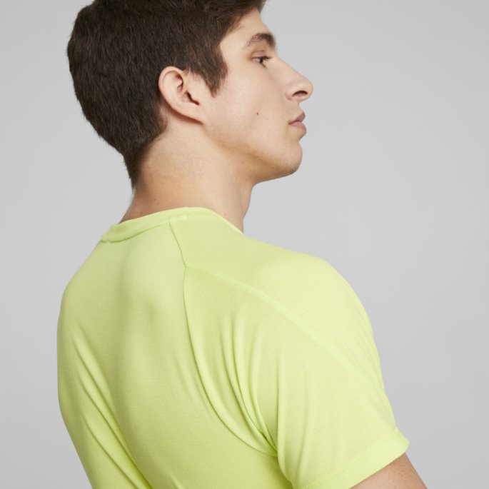 Lett Lime Evostripe Herre T-skjorte Puma På Salg