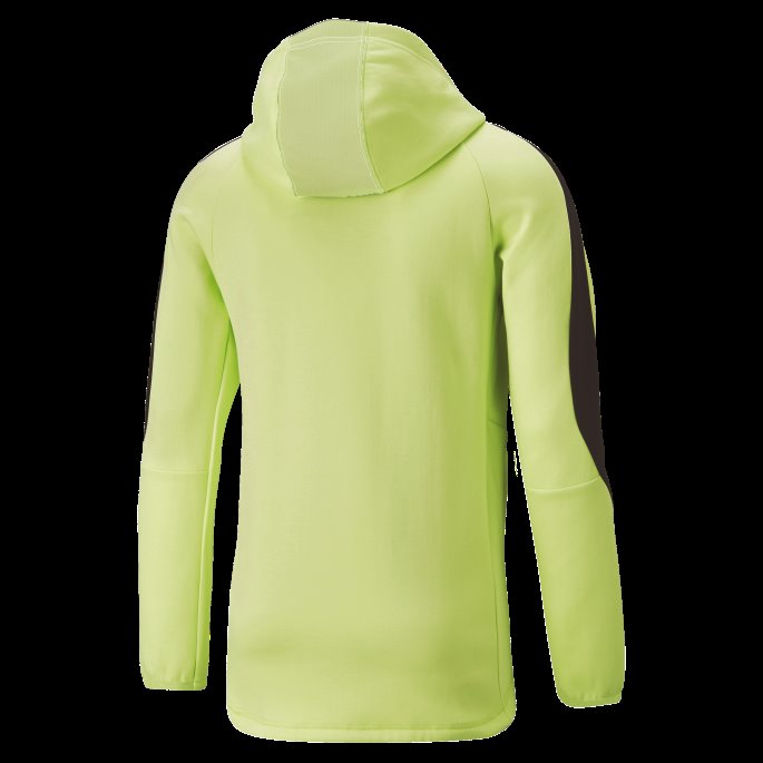 Lett Lime Evostripe Full Glidelås Hettegenser For Menn Puma På Salg