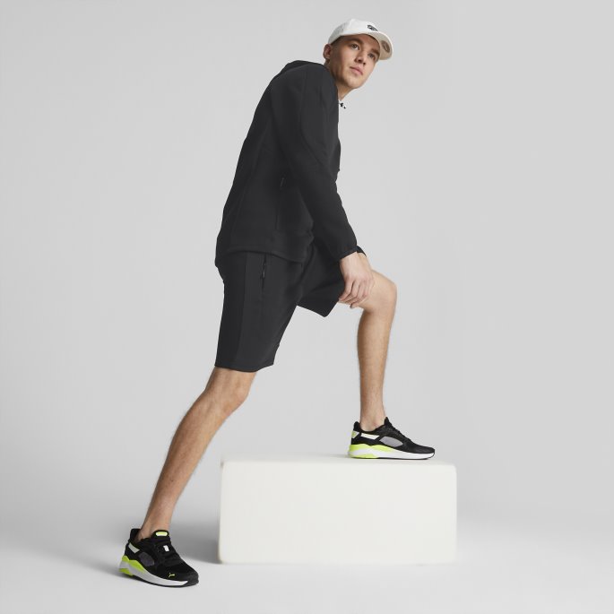 Svart Puma På Tilbud Evostripe Herreshorts