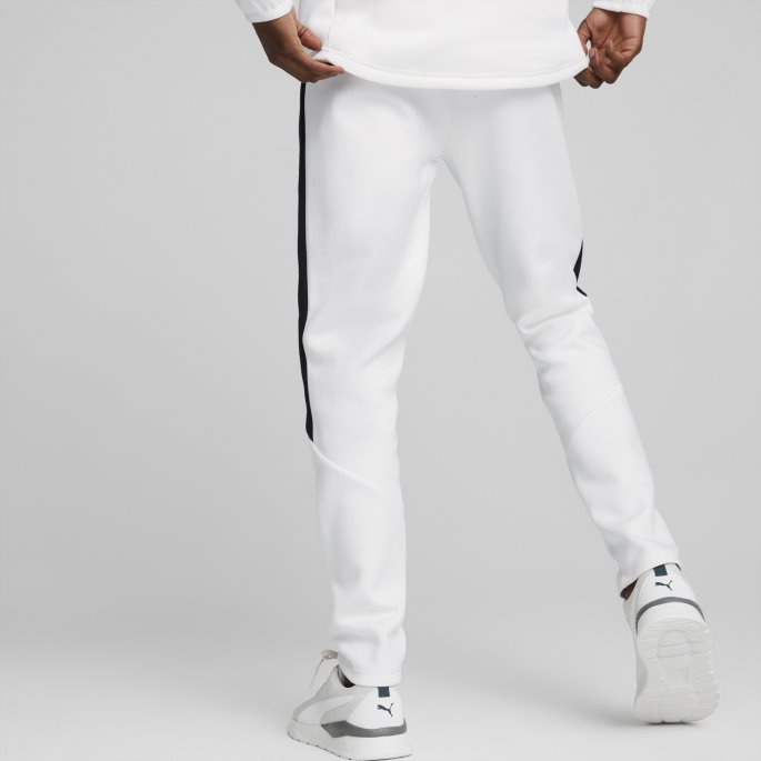 Puma På Salg Hvite Evostripe Bukser Herre