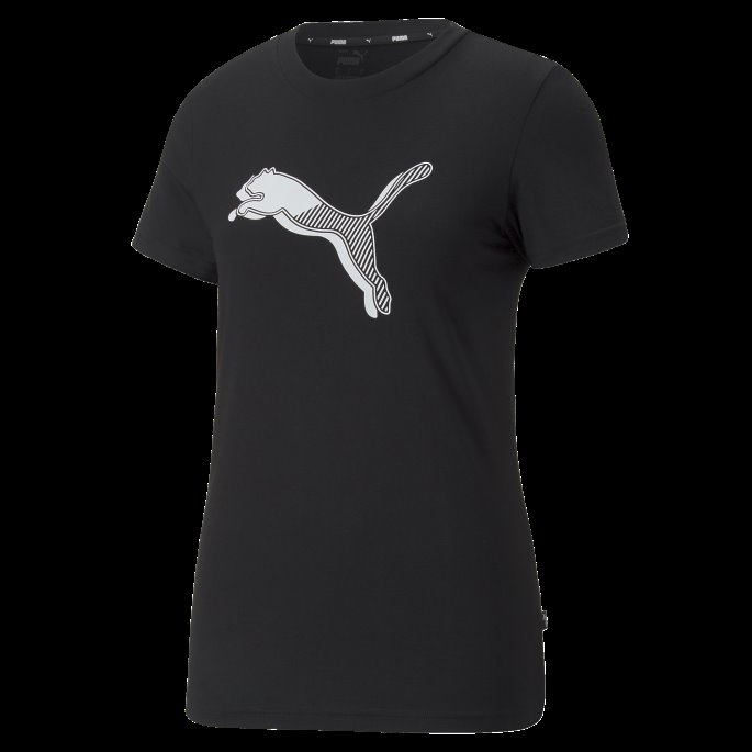 Power Graphic Dame T-skjorte Puma På Tilbud Svart