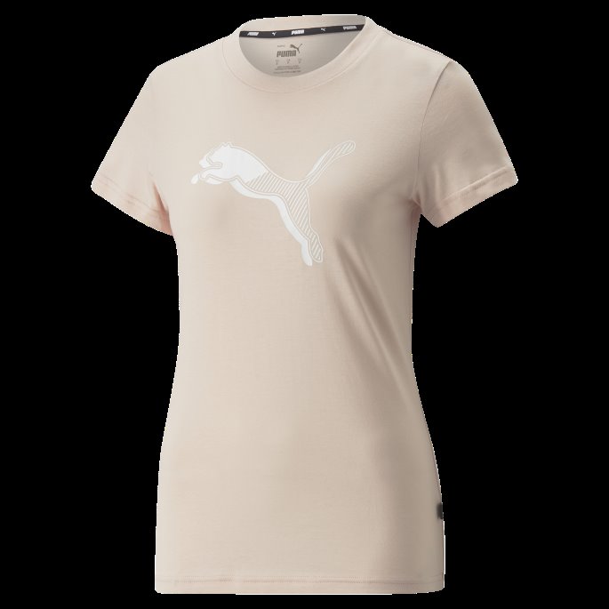 Power Graphic T-skjorte For Kvinner Rose Quartz Puma På Salg
