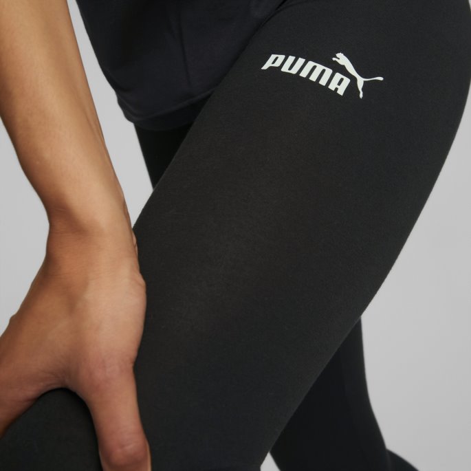 Puma På Tilbud Black Power Grafiske Leggings For Kvinner