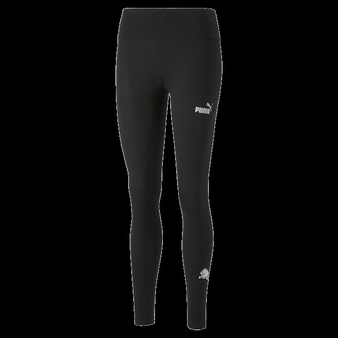 Puma På Tilbud Black Power Grafiske Leggings For Kvinner