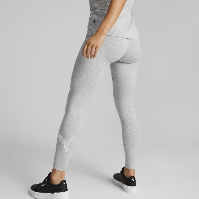Puma På Tilbud Power Graphic Dameleggings Lys Grå Lyng