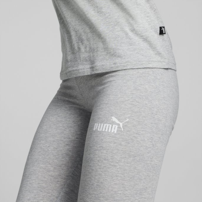 Puma På Tilbud Power Graphic Dameleggings Lys Grå Lyng