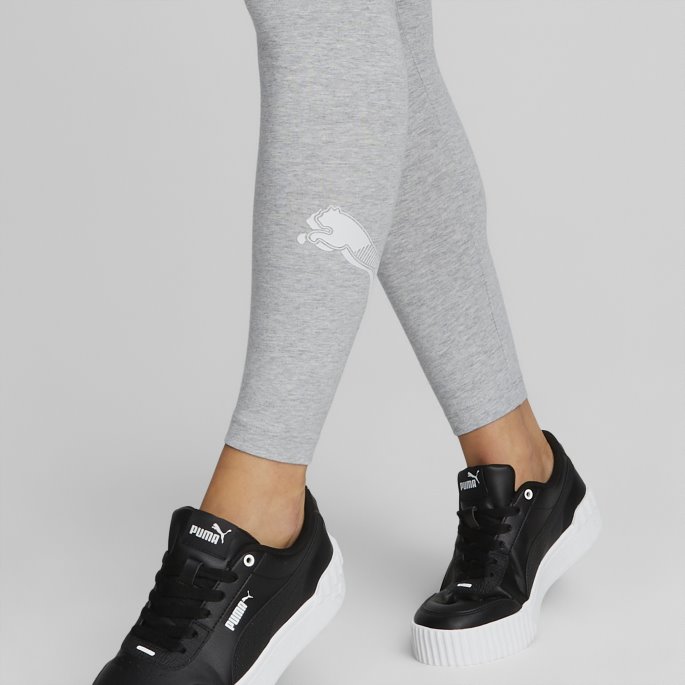 Puma På Tilbud Power Graphic Dameleggings Lys Grå Lyng