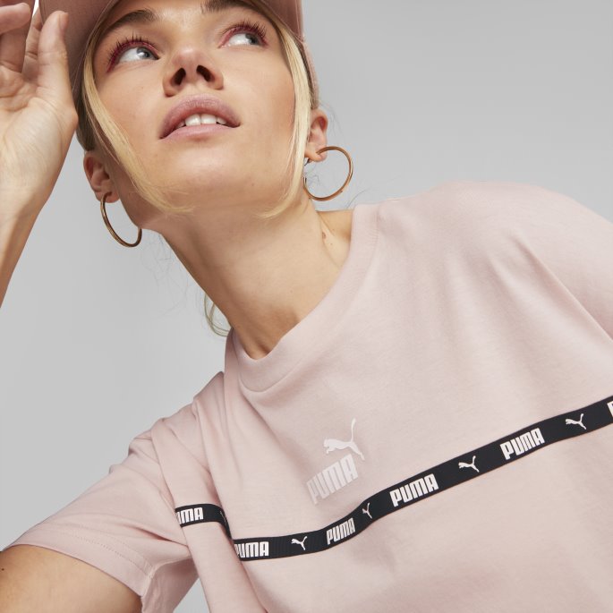Rose Quartz Power Tape Dame T-skjorte Puma På Salg