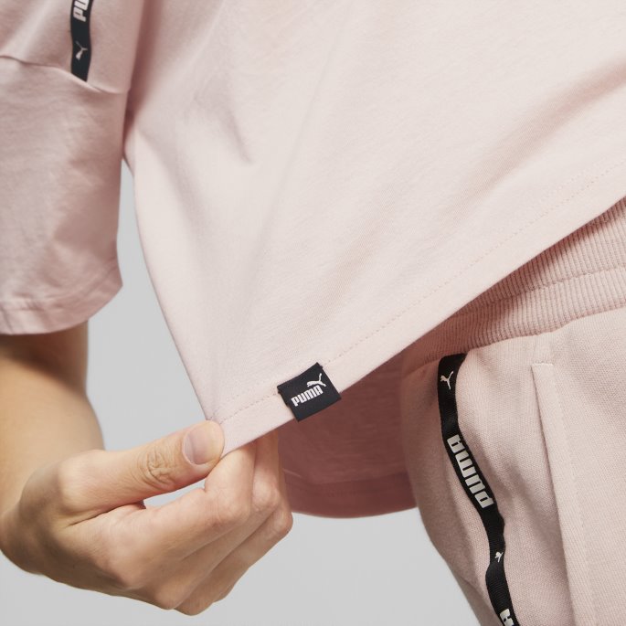 Rose Quartz Power Tape Dame T-skjorte Puma På Salg