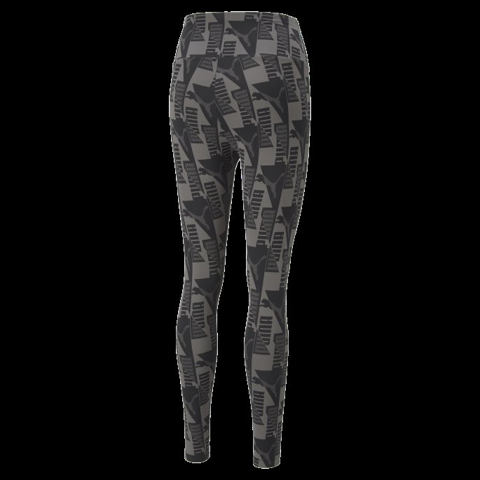 Puma På Tilbud Black Power Printed Leggings Kvinner