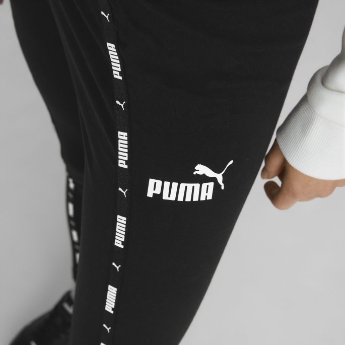 Power Tape Leggings Dame Svart Puma På Salg
