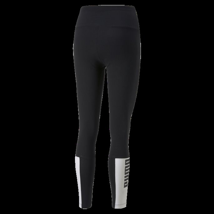 Black Power Colourblock Leggings Kvinner Puma På Tilbud