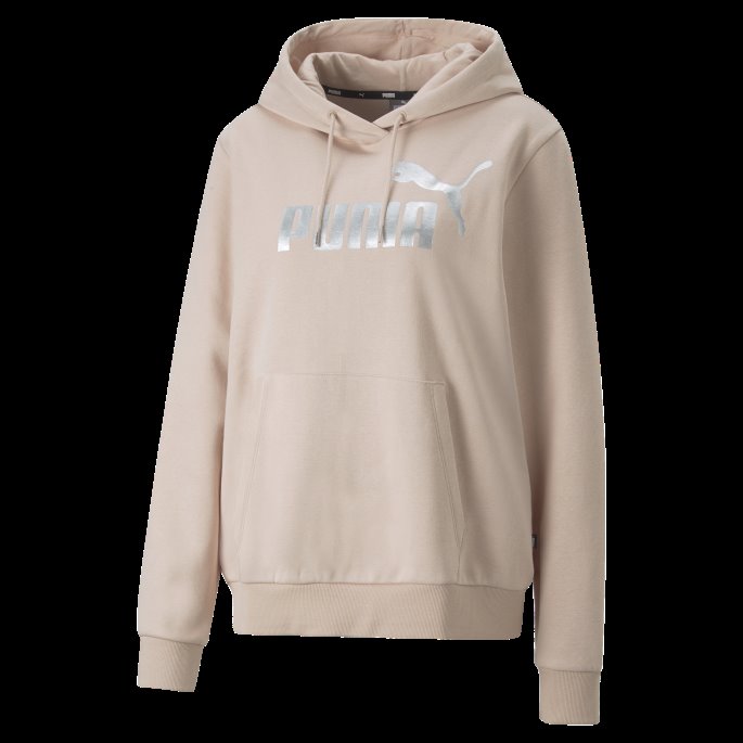 Rose Quartz Essentials+ Metallic Logo Hettegenser Kvinner Puma På Salg