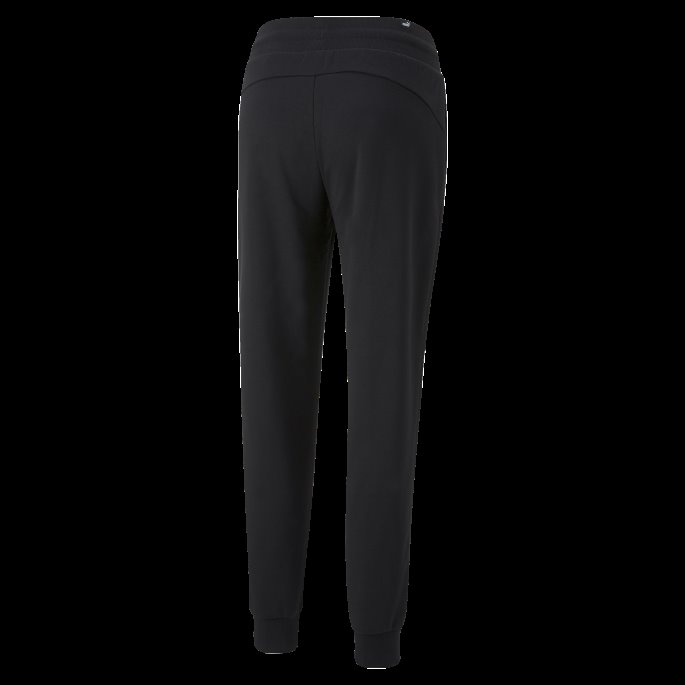 Puma På Tilbud Essentials+ Metallic Bukser Dame Svart-sølv Metallic