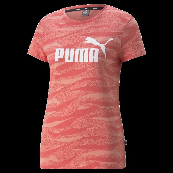 Lakse Puma På Tilbud Nødvendighet+ Dyreprint Damet-skjorte