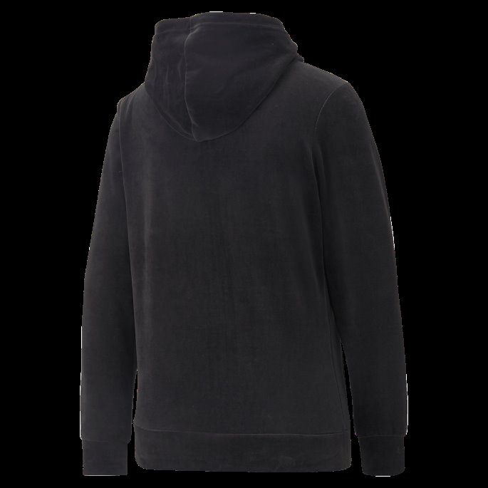 Essentials+ Velour Hettegenser Med Full Glidelås Dame Svart Puma På Salg