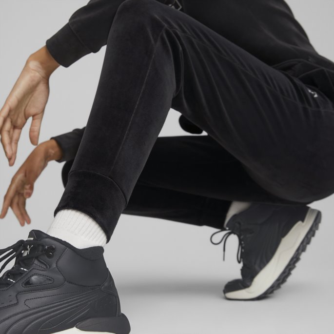 Essentials+ Velurbukser Dame Puma På Tilbud Svart