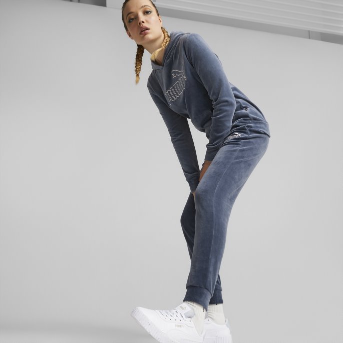 Essentials+ Velurbukser Kvinner Puma På Salg Kveldshimmel