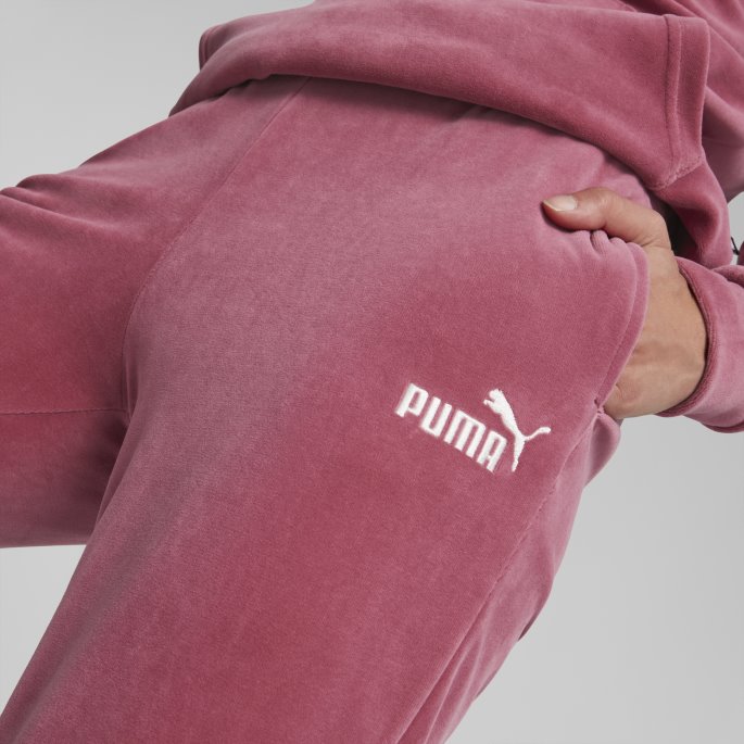 Støvete Orkidé Puma På Salg Nødvendigheter+ Velurbukser Kvinner