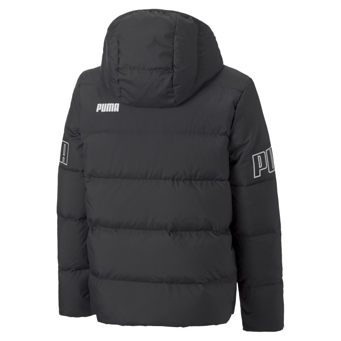 Svart Puma På Tilbud Power Down Puffer Ungdom