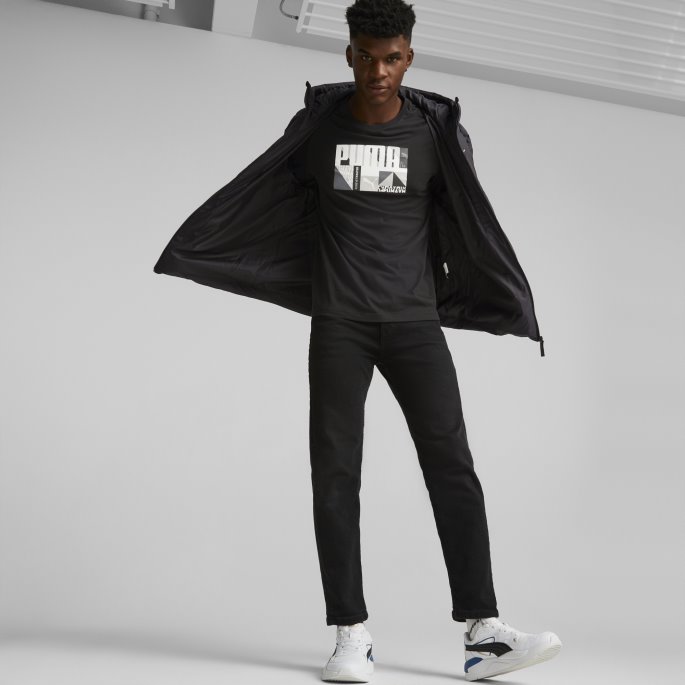 Puma På Tilbud Ned Puffer Menn Svart