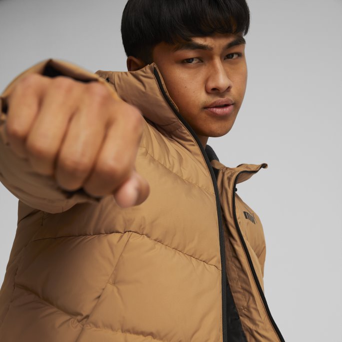 Down Puffer Menn Desert Tan Puma På Salg