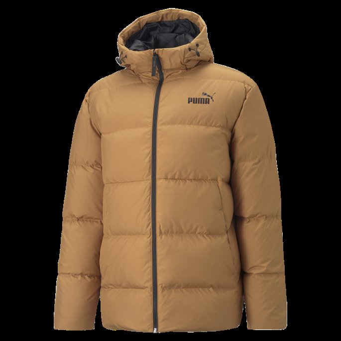 Puma På Salg Desert Tan Down Puffer Menn