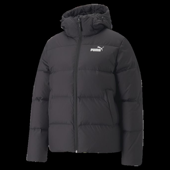 Svart Dun Puffer Kvinner Puma På Tilbud