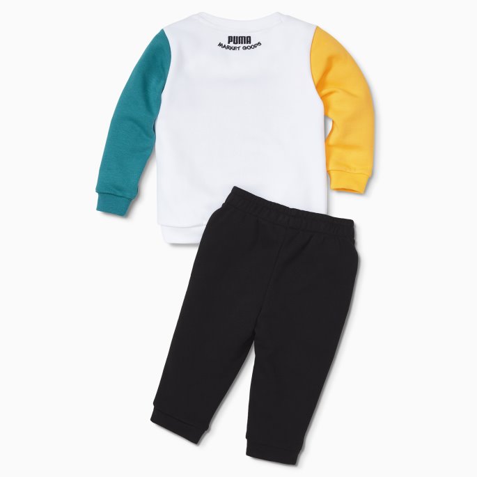 Puma På Tilbud X Garfield Crew Neck Småbarnssett Hvit