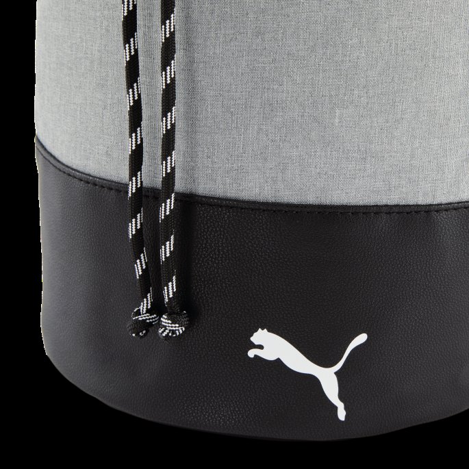 Puma På Tilbud Konvertibel Bucket Skulderveske 2.0 Grå-svart