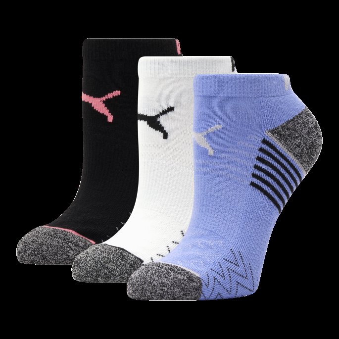 Hvit-svarte Damesokker [3 Pack] Puma På Salg