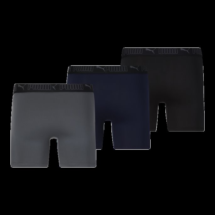 Treningsboksershorts For Menn [3-pakning] Marine Combo Puma På Salg