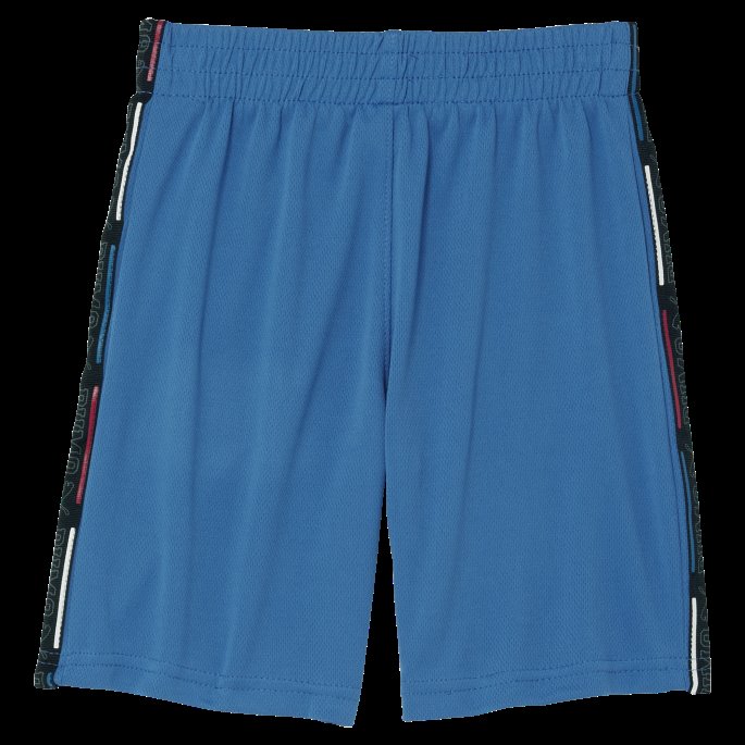 Mykonos Blå Sidespor Småbarns Logo Shorts Puma På Salg
