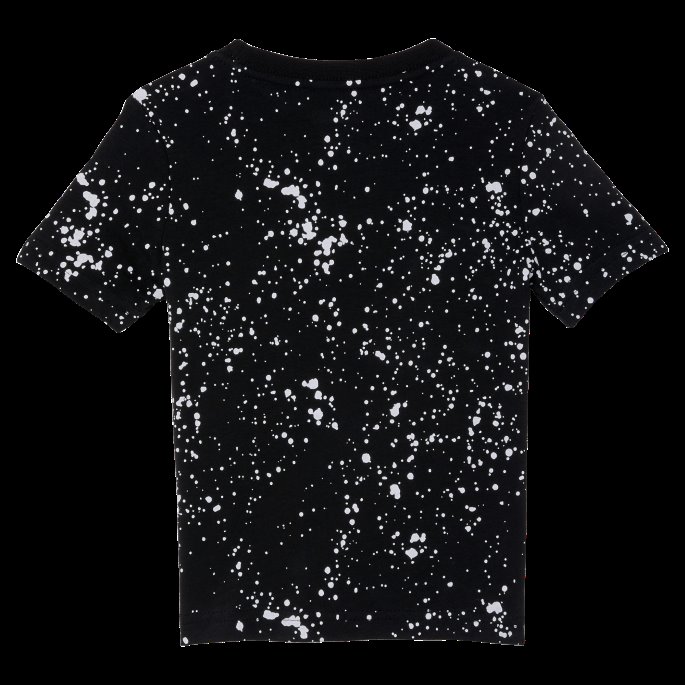 Puma På Tilbud Splatter Pack Småbarns Logo T-skjorte Svart