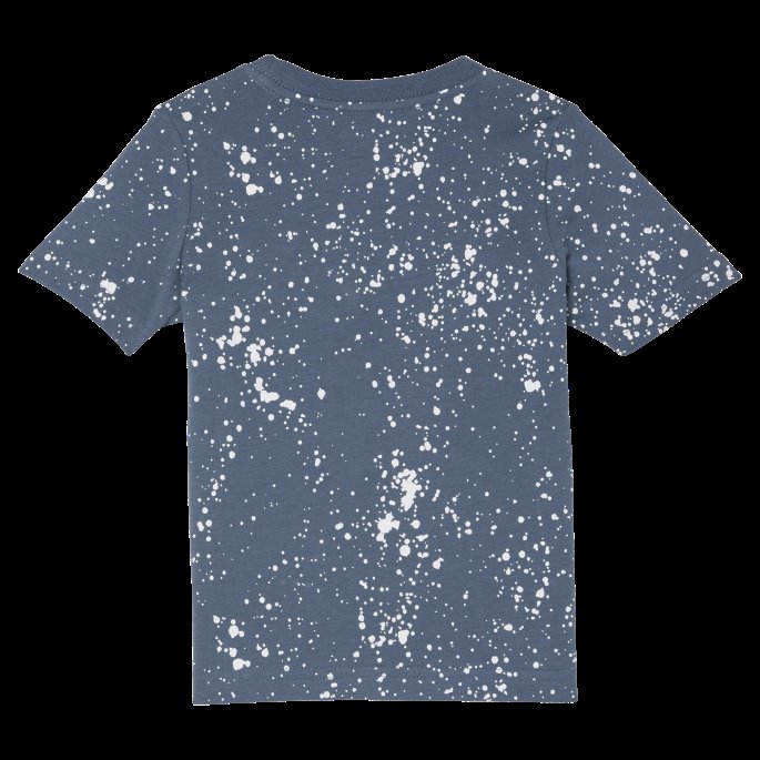 Puma På Tilbud Splatter Pack Småbarns Logo Tee Kveldshimmel