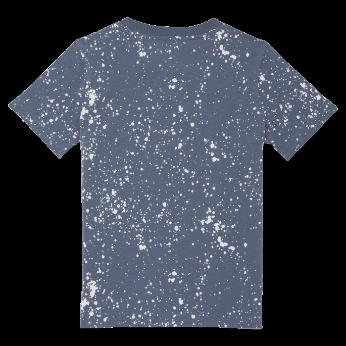 Puma På Tilbud Splatter Pack Små Barns Logo Tee Kveldshimmel