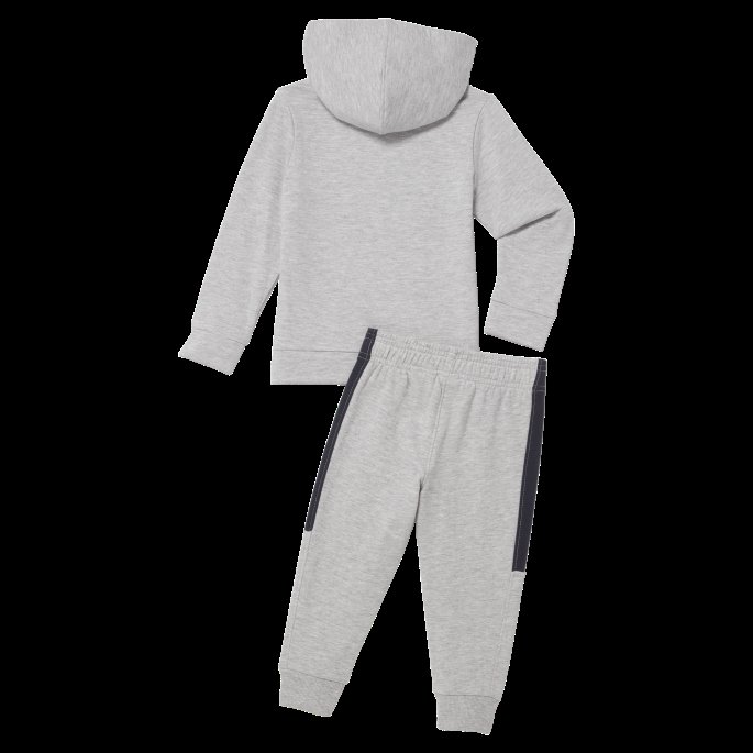 Lys Gråmelert Puma På Tilbud Cat Slash Toddlers Todelt Sett