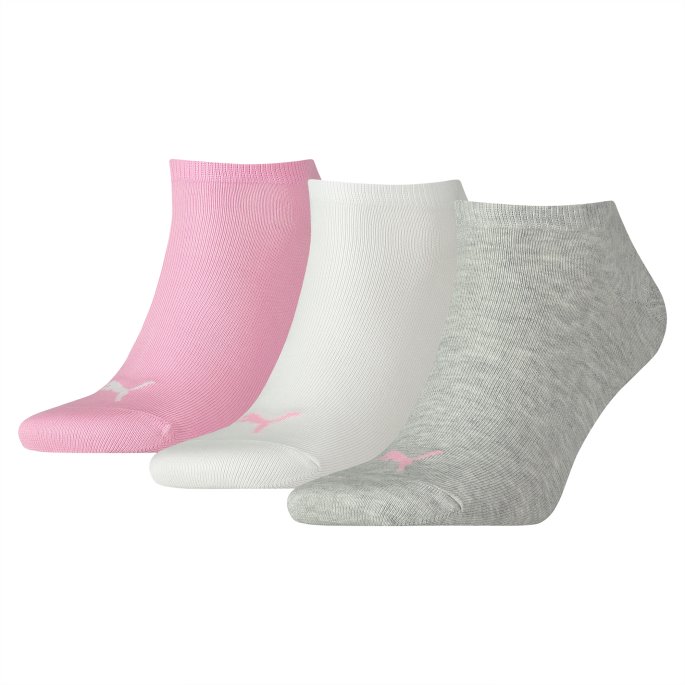 Prisme Rosa Puma På Tilbud Unisex Vanlige Sneaker Trener Sokker 3 Pakke