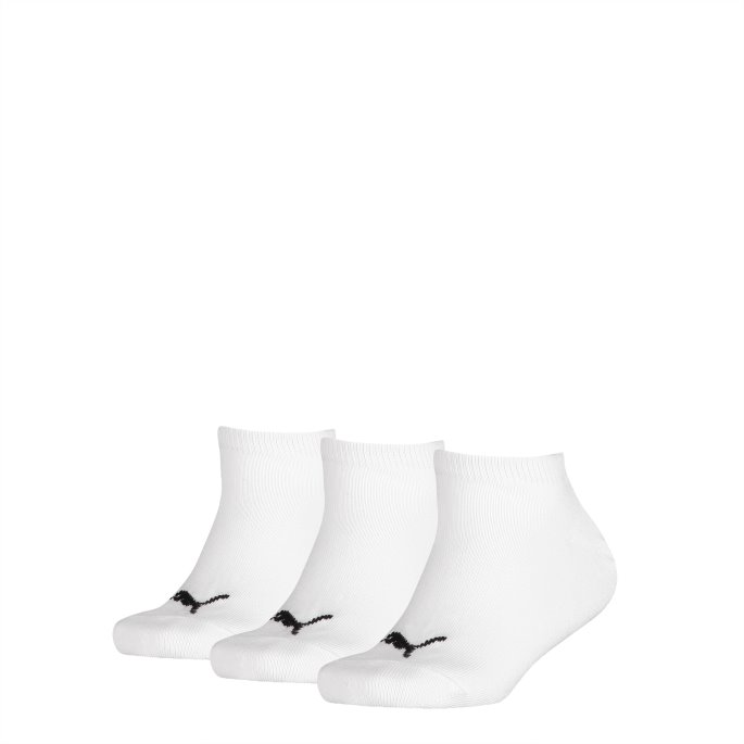 Puma På Tilbud Hvite Usynlige Barnesokker 3 Stk