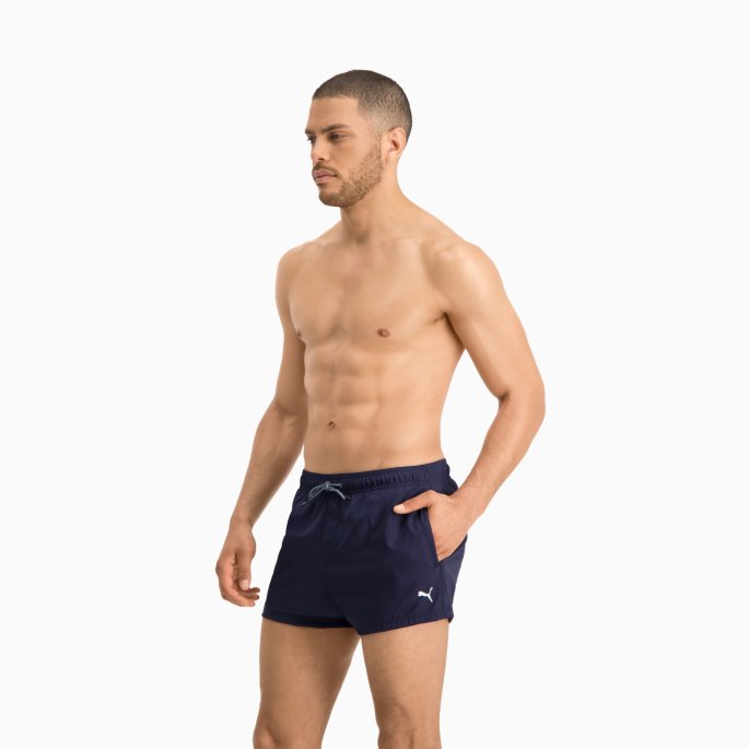 Puma På Tilbud Kort Badeshorts For Menn Marine