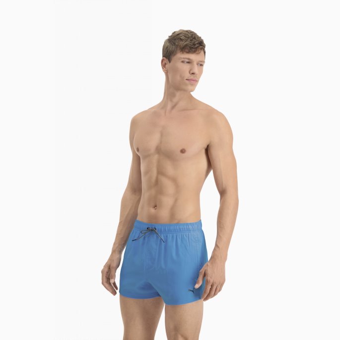 Puma På Tilbud Kort Badeshorts For Menn Knallblå