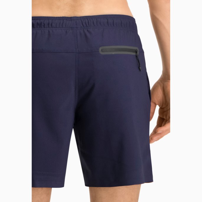 Puma På Tilbud Svøm Mellomlang Badeshorts For Menn Marine