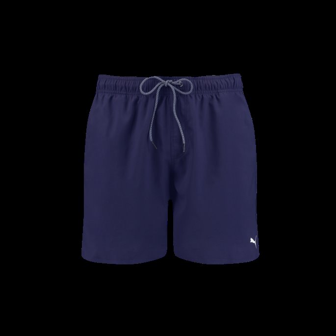 Puma På Tilbud Svøm Mellomlang Badeshorts For Menn Marine