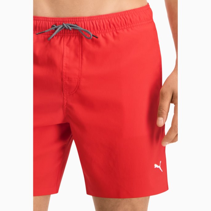 Puma På Tilbud Svømmeshorts For Menn, Rød