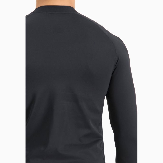 Puma På Tilbud Swim Men Langermet Rash Guard Svart