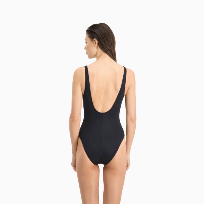 Puma På Tilbud Swim Dame Badedrakt 1 Stk Svart