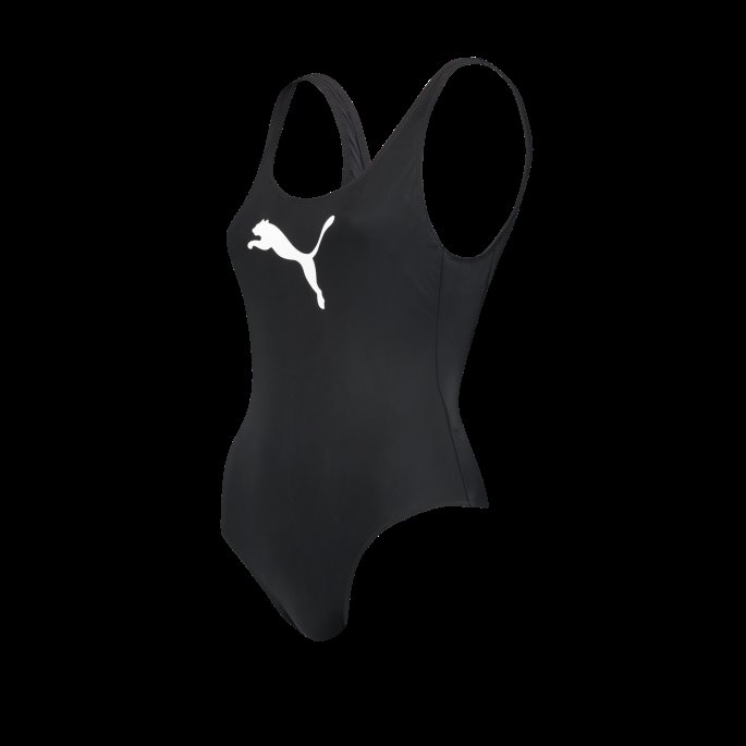 Puma På Tilbud Swim Dame Badedrakt 1 Stk Svart